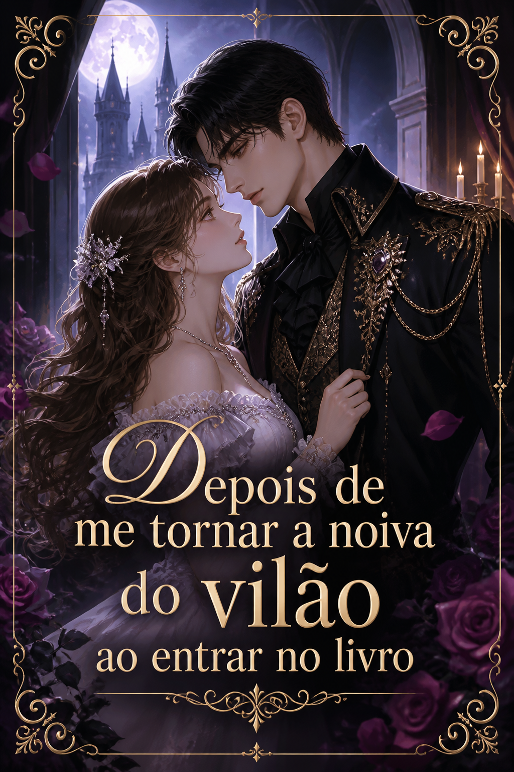 Depois de me tornar a noiva do vilão ao entrar no livro