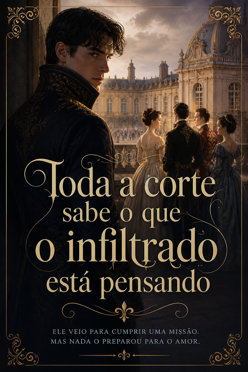 Toda a corte sabe o que o infiltrado está pensando